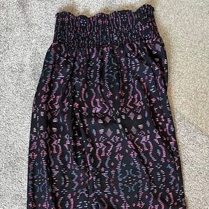 BEBE Printed Harem Jogger Pants